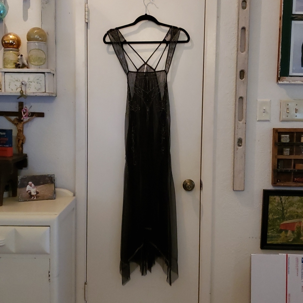 Sheer Black Maxi by Free People